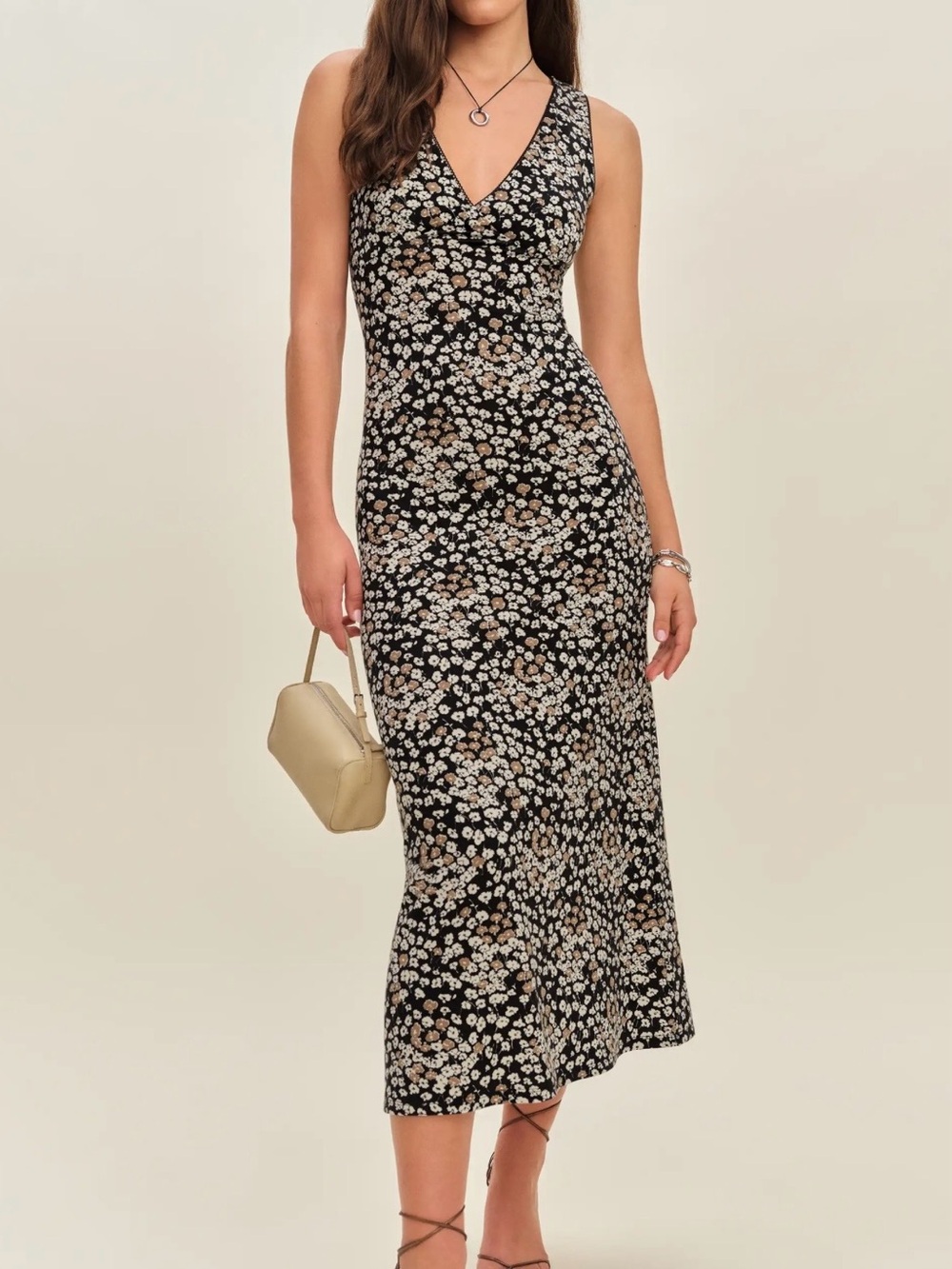Reformation Brayden Knit Dress in Juno/Floral